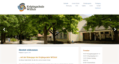 Desktop Screenshot of kolping-schule.de