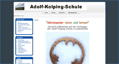 Desktop Screenshot of kolping-schule.net